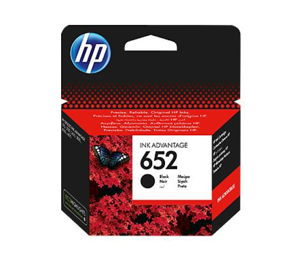 HP 652BK 360str. (F6V25AE) czarny - 256223 - zdjęcie